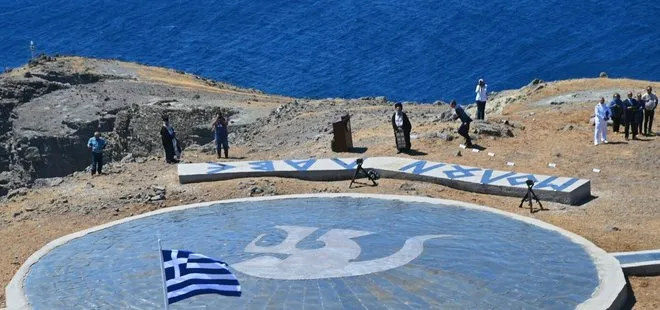 Yunanistan’dan yeni provokasyon: Gayri askeri statüdeki Bozbaba Adası’nı ziyaret ettiler
