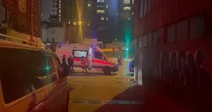 Şişli’de iş yerinde kokutan yangın!
