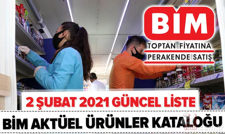 BİM 2 Şubat 2021 aktüel ürünler kataloğu: Bu hafta BİM'de neler var? Salı kampanyaları sürprizlerle dolu 1
