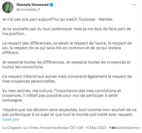 nanteste-mustafa-muhammed-lgbtye-dur-dedi-1684167702877.jpg Nantes'te Mustafa Muhammed LGBT'ye "dur" dedi! "İnançlarımın önemi nedeniyle bu kampanyada yokum" - 4