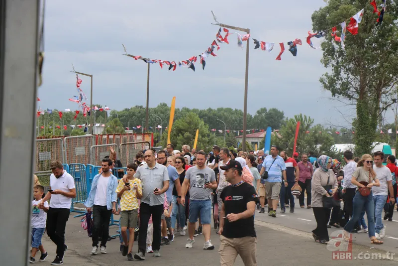 Teknofest Karadeniz'e son günde ziyaretçi akını! Vatandaşlardan Kızılelma ve Hürjet'e yoğun ilgi 2