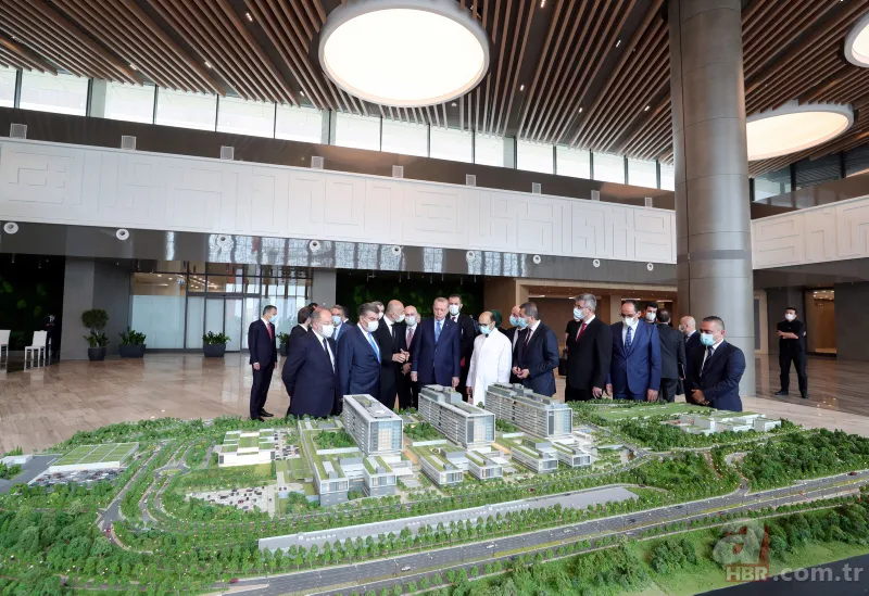 Türk sağlık sisteminin gücüne güç katacak! Başkan Erdoğan Çam ve Sakura Şehir Hastanesi'nde incelemelerde bulundu 10