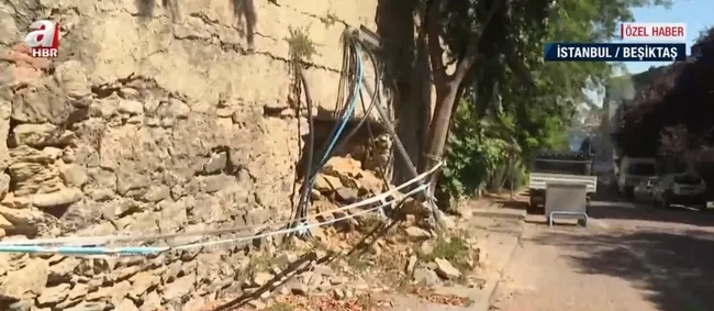 İstanbul’un meşhur caddesinde duvar çökme tehlikesi! Ölümle yan yana yürüyüş - 2