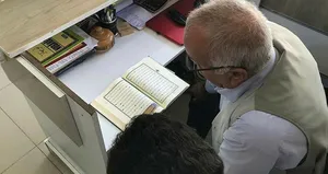 70 yaşındaki yaşlı adamdan örnek hareket!