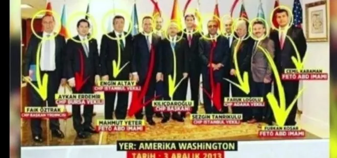 TBMM Başkanı Mustafa Şentop açıklamıştı! FETÖ’nün darbe girişimi öncesi Kemal Kılıçdaroğlu’nun ABD’deki o fotoğrafı…