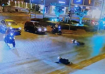 Kuşadası’nda kırmızı ışık ihlali kazaya yol açtı!