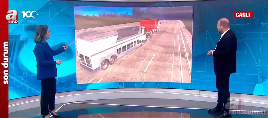 Sakarya’da 10 kişinin öldüğü kaza nasıl yaşandı? A Haber ekibi canlandırma animasyonu hazırladı! Uzman isim değerlendirdi 10