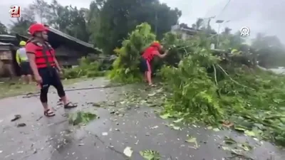 Filipinler’de Kalmaegi Tayfunu’nda 2 kişi öldü