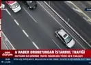 İstanbul trafiğinde büyük yoğunluk | A Haber ekibi son durumu drone’la görüntüledi