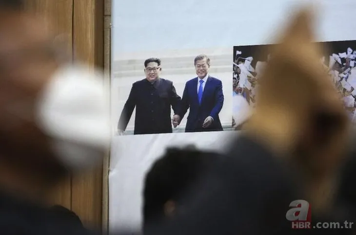 Kim Jong-Un tabutta! Deprem yaratan görüntü
