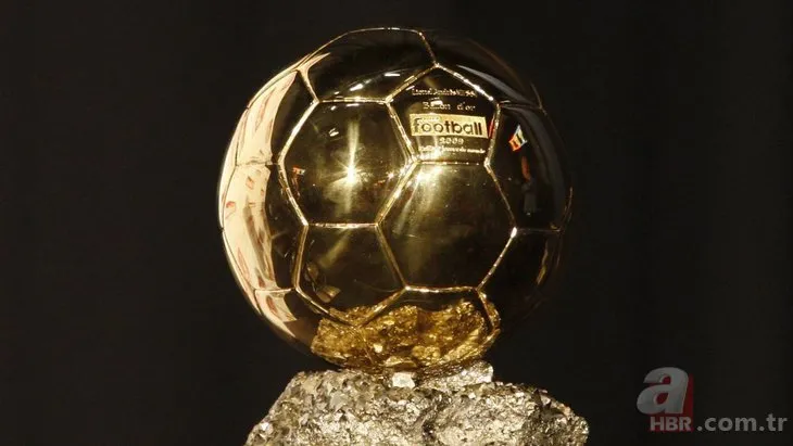 Dünyada yılın en iyi futbolcusuna verilen Ballon d'Or Altın Top ödülü için adaylar açıklandı