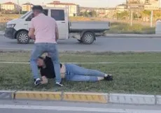 Aksaray’da kadına şiddet!