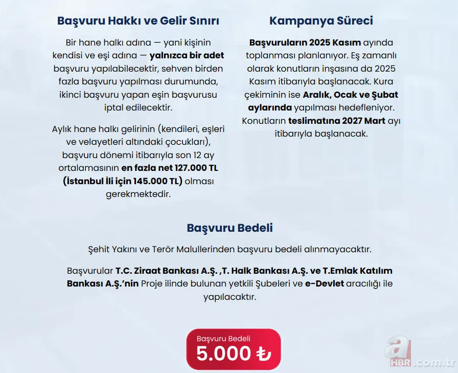 TOKİ e-Devlet TC ile başvuru ekranı ve şartları | TCKN sonu 0, 8, 6, 4, 2 olanlar: 500 Bin Sosyal Konut 5 bin TL ödeme adımları 16