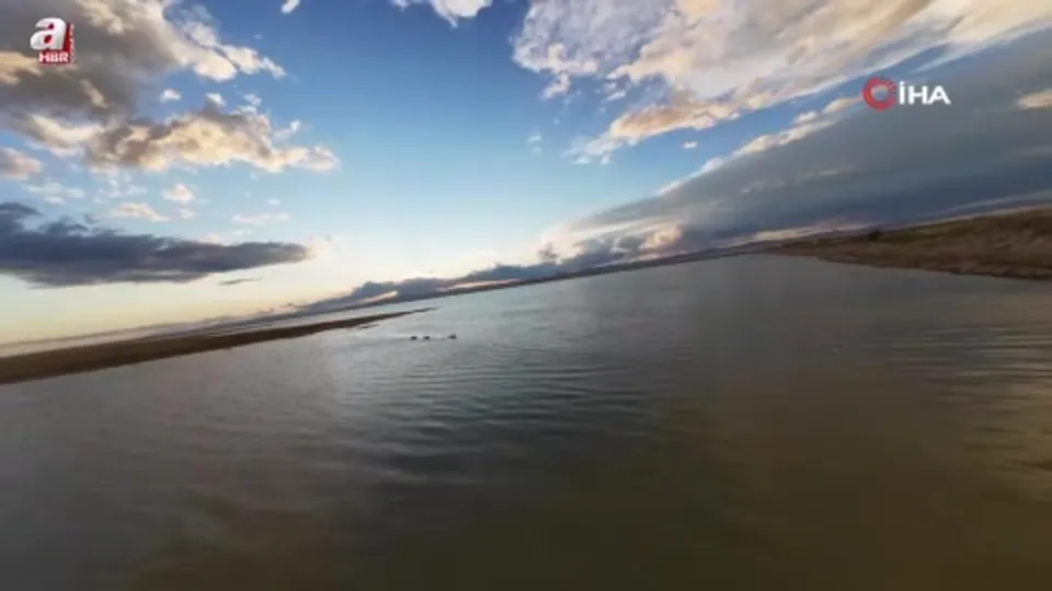 Devegeçidi Barajında renkli görüntüler