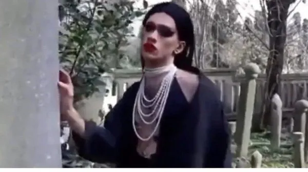 Mezarlıkta LGBT'li rezaleti! Video çektikleri gerekçesiyle gözaltına alınan iki kişi serbest - 1