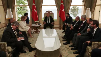 Başkan Erdoğan’dan önemli kabul