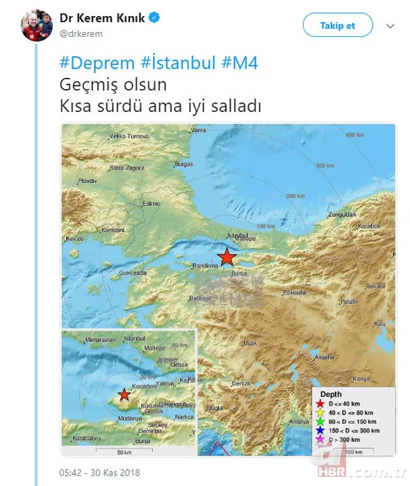 Deprem Twitter'da TT listesine girdi... İşte ilk yorumlar 11