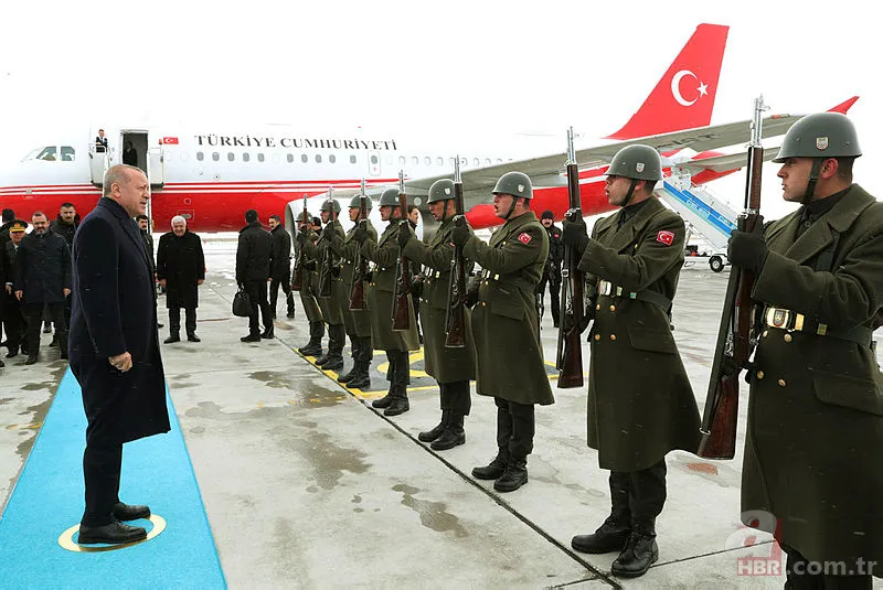 Başkan Erdoğan'a Erzurum'da sıcak karşılama 2