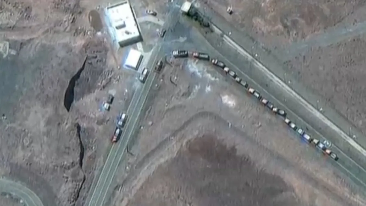 Fordo iki gün önce böyle taşındı! O görüntüler ilk kez ortaya çıktı! Çarpıcı yorum: İsrail kevgire döner