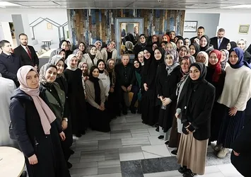 Başkan Erdoğan Ankara'da gençlerle buluştu