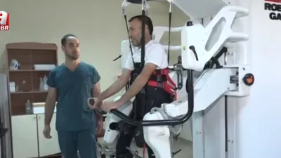 Robotik yürüme cihazıyla tedavi