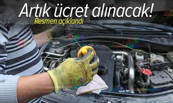 Yurt dışından bakım ve tamire gelen otomobil sahipleri dikkat: Artık ücret alınacak! Resmi Gazete'de yayımlandı
