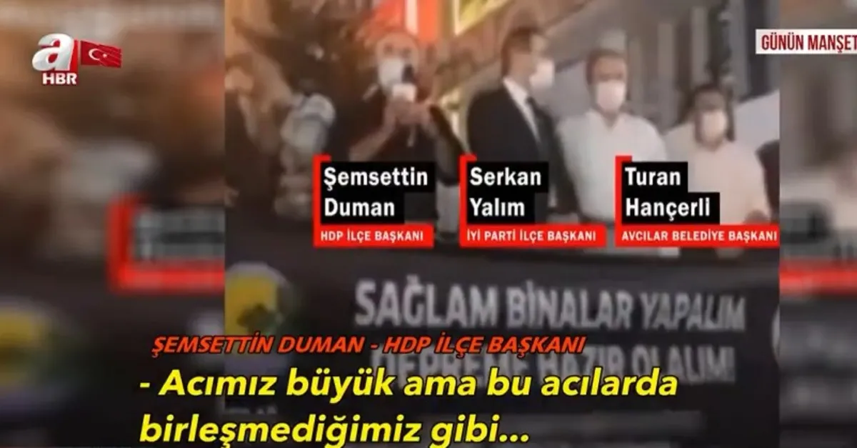 HDP’li Şemsettin Duman konuştu! İyi Partili Serkan Yalım terk etti…