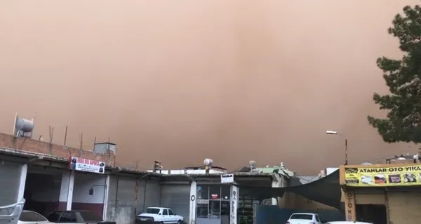 Şanlıurfa'ya kabus gibi çöktü! Her yer hızla kızıla boyandı - 1