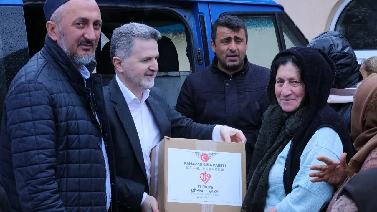 Türkiye'den Gürcistan'daki ihtiyaç sahibi ailelere ramazan yardımı