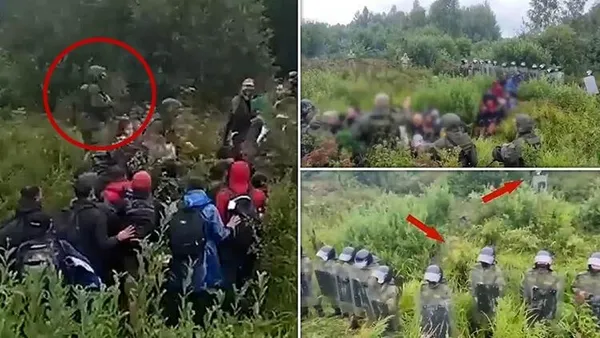 Belarus'un göçmen oyunu Avrupa'yı karıştırdı! İşte göçmenlerin ortaya çıkan görüntüleri - 4