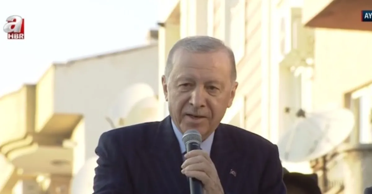 Başkan Erdoğan Aydın’da: Sizler geleceğin adısınız!