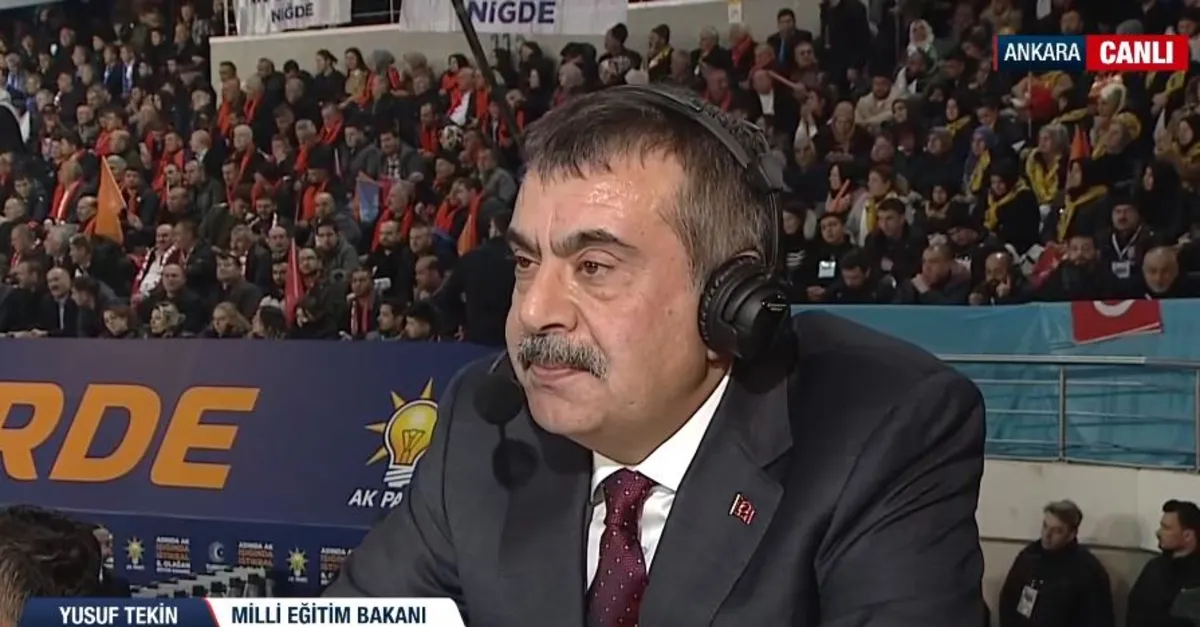 Milli Eğitim Bakanı Yusuf Tekin'den A Haber'e özel açıklamalar! AK Parti'de büyük kongre heyecanı