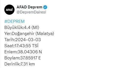 afad-duyurdu-malatyada-korkutan-deprem-1709477623726.jpeg AFAD duyurdu! Malatya'da korkutan deprem | Olumsuz bir durum var mı? Bakan Yerlikaya'dan açıklama.... - 1
