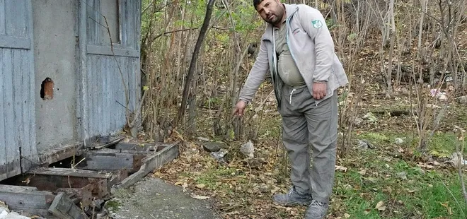 Tekme attığı poşetten bomba çıktı! Tuvaletini yaptığı sırada şoka girdi! Yer: Isparta