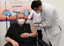 Mustafa Şentop korona aşısı yaptırdı