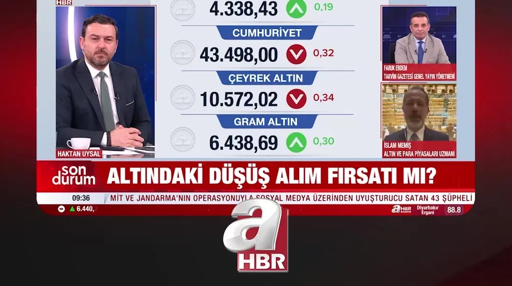 "GRAM ALTIN İLK KEZ BU KADAR GERİLEDİ"