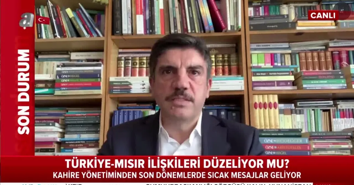 turkiye misir iliskileri duzeliyor mu ak parti genel baskan danismani prof dr yasin aktay a haber de yanitladi