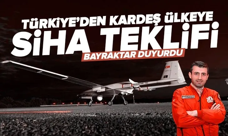 Son dakika: Selçuk Bayraktar duyurdu! Türkiye’den kardeş ülke Azerbaycan’a SİHA teklifi