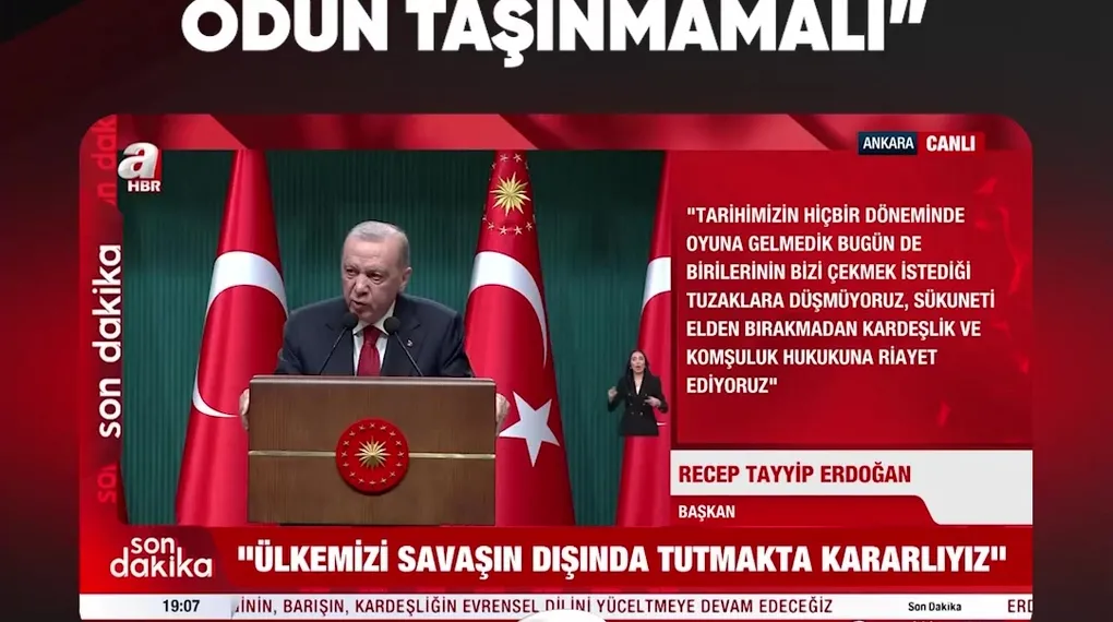 "İSRAİL'İN YAKTIĞI ATEŞE ODUN TAŞINMAMALI"