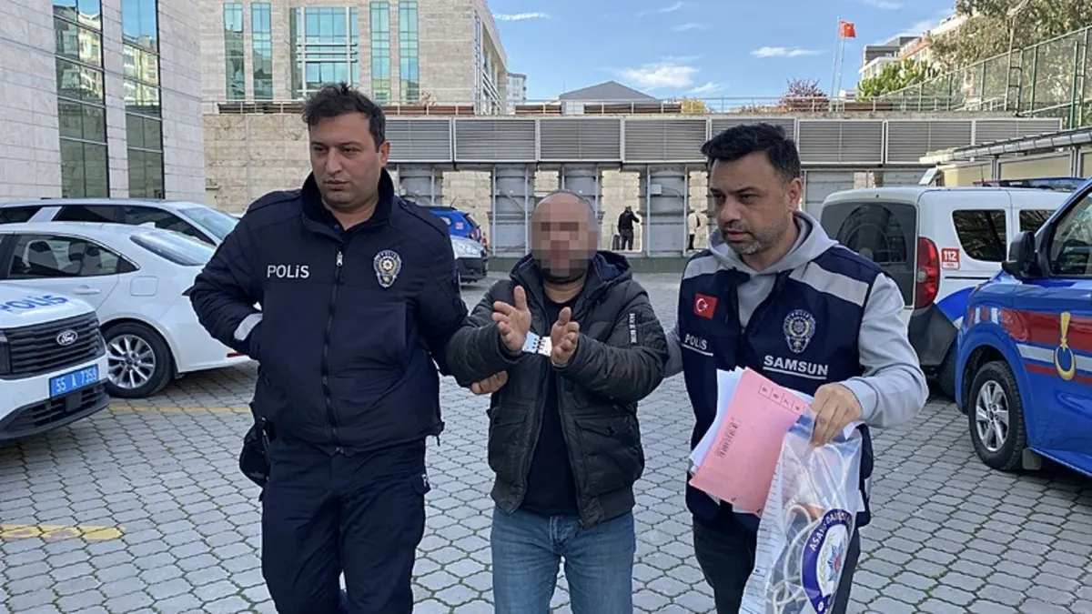 Samsun'da feci olay: Eşinin başına ütüyle vurup çocuklarını dövdü