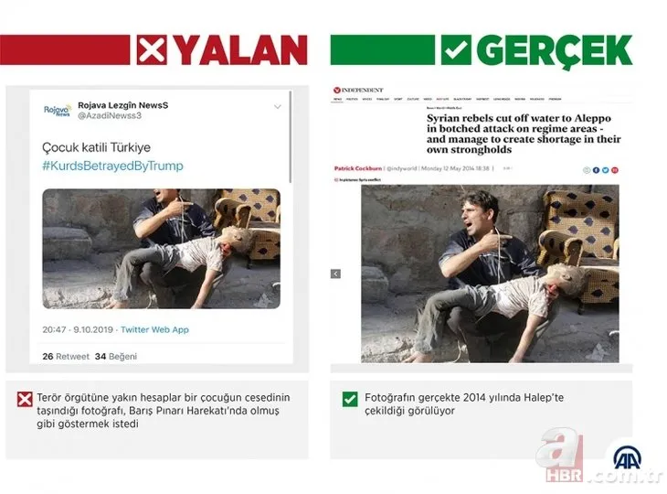 Terör sevicilerin son yalanı!