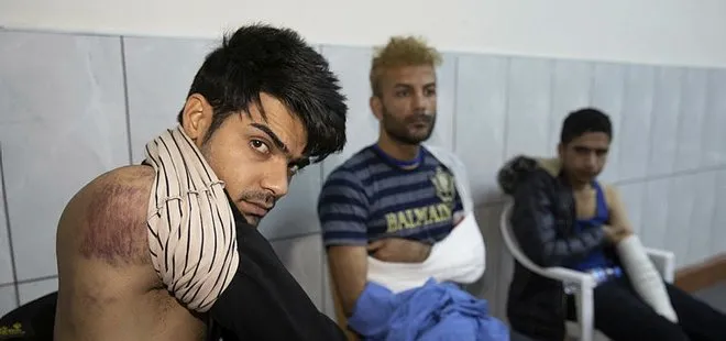 Yunan polisi tarafından darp edilen 3 göçmen tedavi edildi