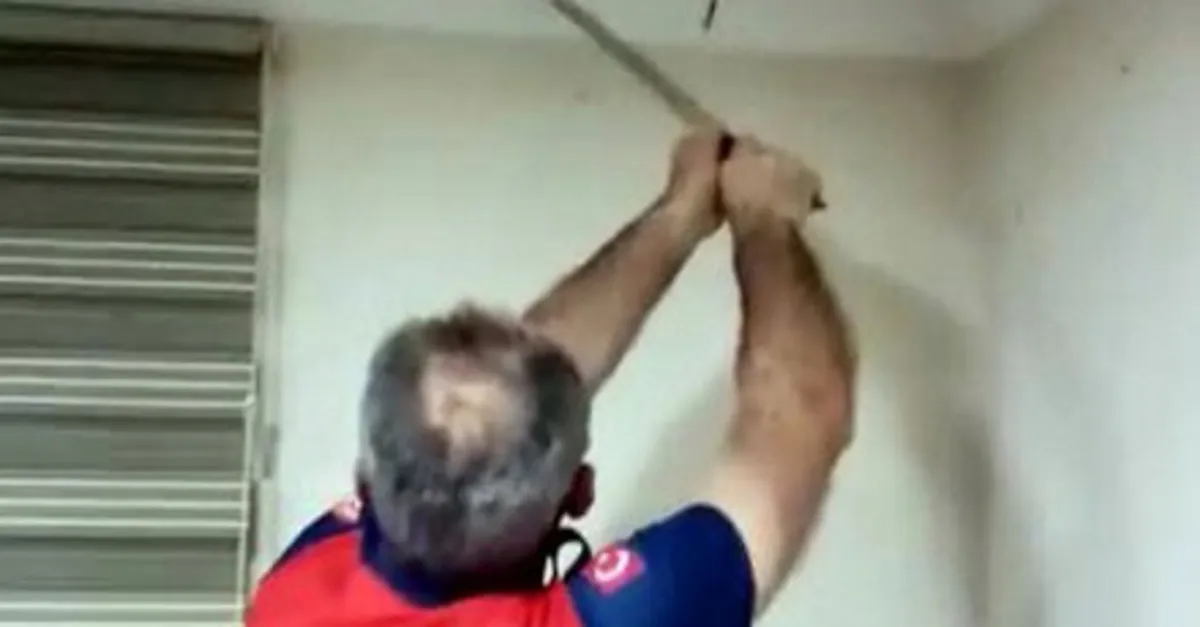 Son dakika: Duvardan gelen sesleri duydular! İçinden çıkanlar herkesi hayrete düşürdü |Video