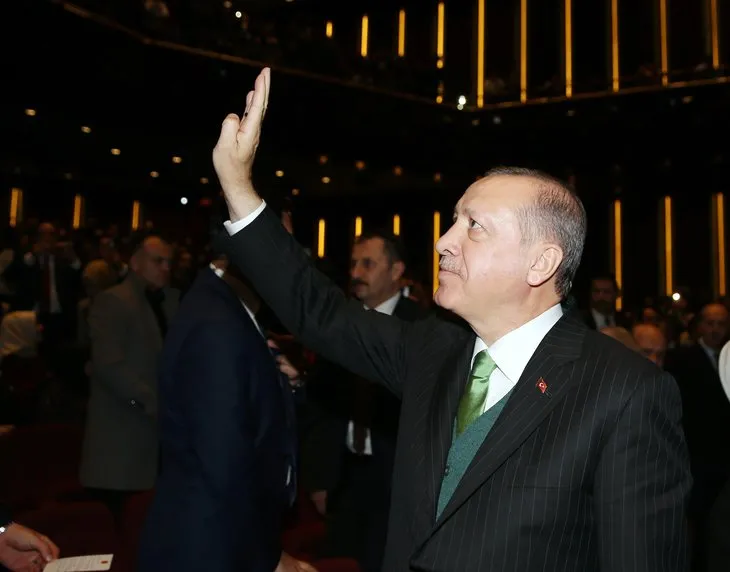 Cumhurbaşkanı Erdoğan, Kut’ül Amare dizisinin tanıtımına katıldı
