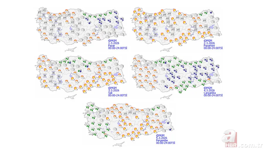 Meteoroloji’den kritik uyarı: Kar ve yağmur kapıda! Hangi illerde yağış var? 2