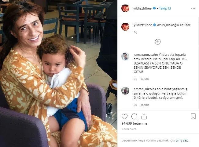 Yıldız Tilbe Gülşen’in oğluyla fotoğrafını paylaştı, sosyal medyada rekor kırdı