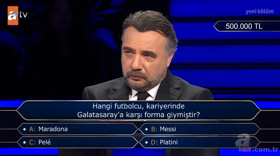 Futbolseverleri ekran başına kilitleyen anlar! 500 bin TL'lik Galatasaray sorusu Milyoner'e damga vurdu 2