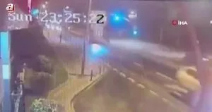 Zeytinburnu’nda feci kaza kamerada