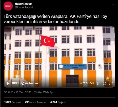 AK Parti ’Arapça animasyon’ yalanı için harekete geçti: Hukuki süreç başlatıldı