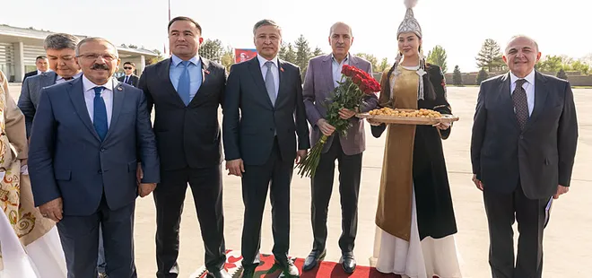 TBMM Başkanı Kurtulmuş Kırgızistan’da